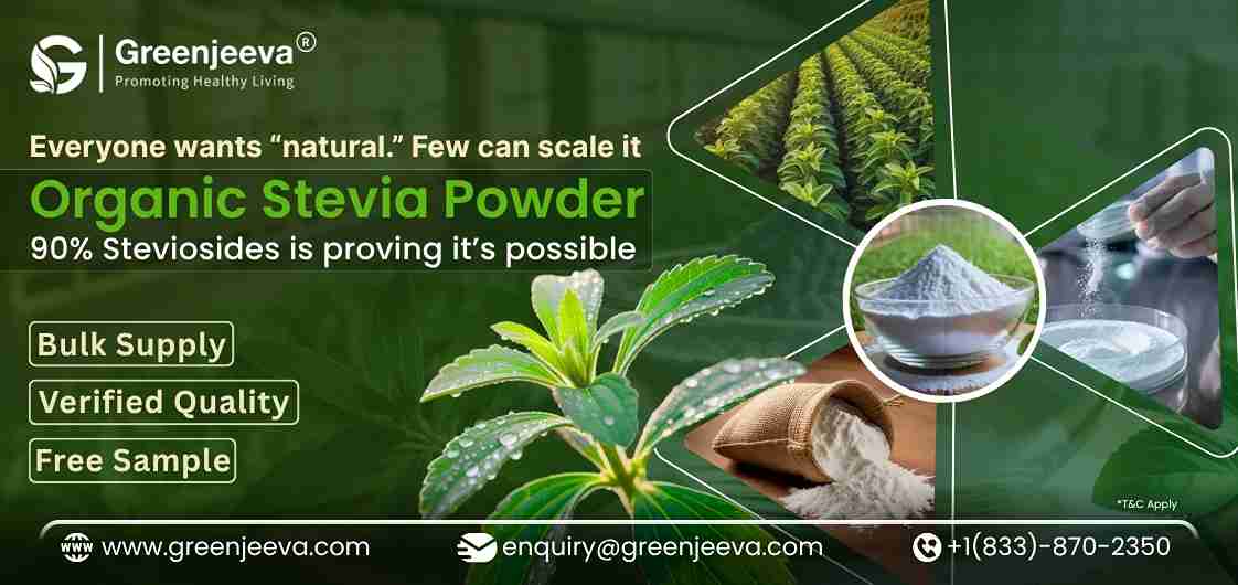 Can Organic Stevia Powder Bridge the Gap Between Natural Positioning and Industrial Performance